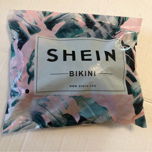 SHEIN | “Maternity” Bathing Suit 2-Tone Pink Leopard Print & Black 2pc | Size S - Picture 13 of 14